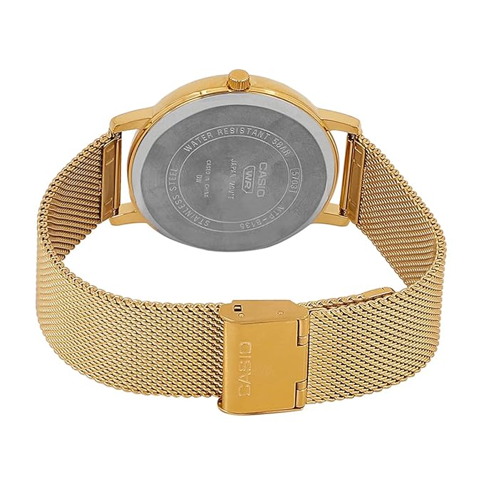 MTP-B130 Reloj Casio de hombre pulsera mesh