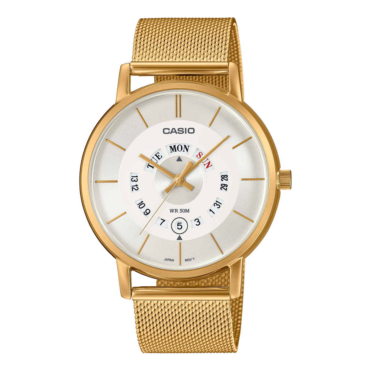 MTP-B130 Reloj Casio de hombre pulsera mesh