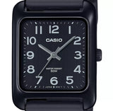 MTP-B175 Reloj Casio para caballero pulsera de caucho cuadrado