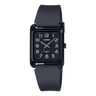 MTP-B175 Reloj Casio para caballero pulsera de caucho cuadrado