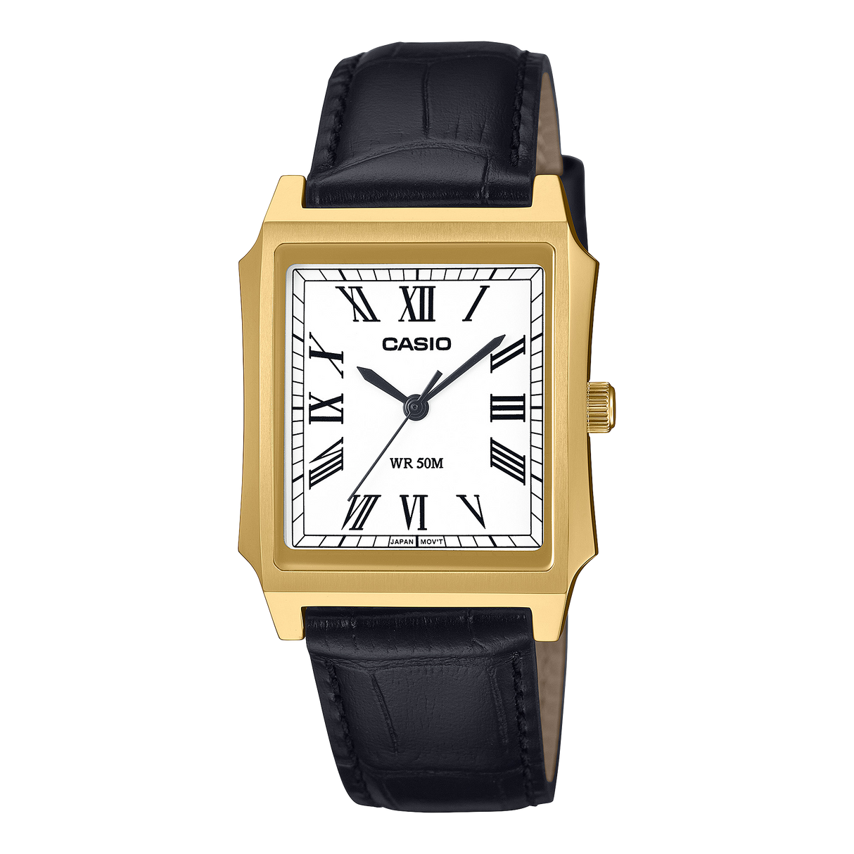 MTP-B190 Reloj Casio de hombre pulsera de cuero 41 mm