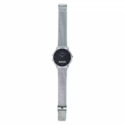 MTP-B200 Reloj Casio para Hombre Pulsera de Metal Doble hora