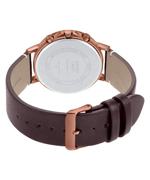 MTP-E321 Reloj Casio de hombre pulsera de cuero