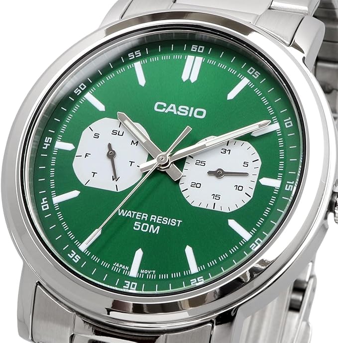 MTP-E335D Reloj Casio para hombre pulsera de metal