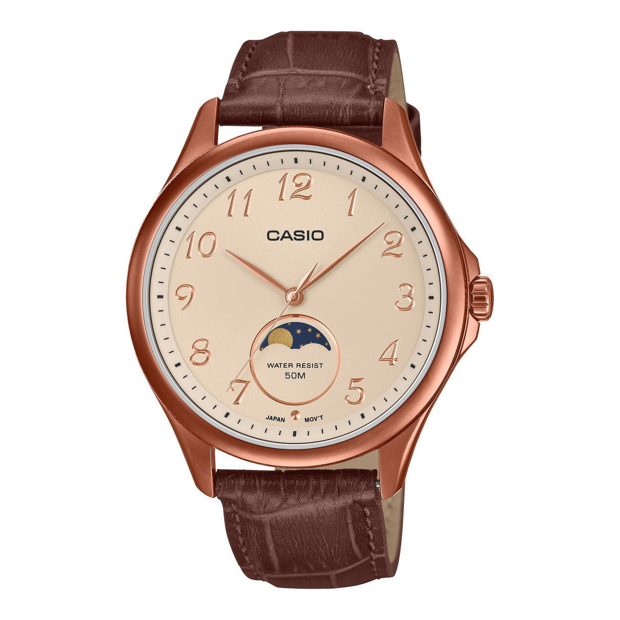 MTP-M110 Reloj Casio de hombre correa de piel