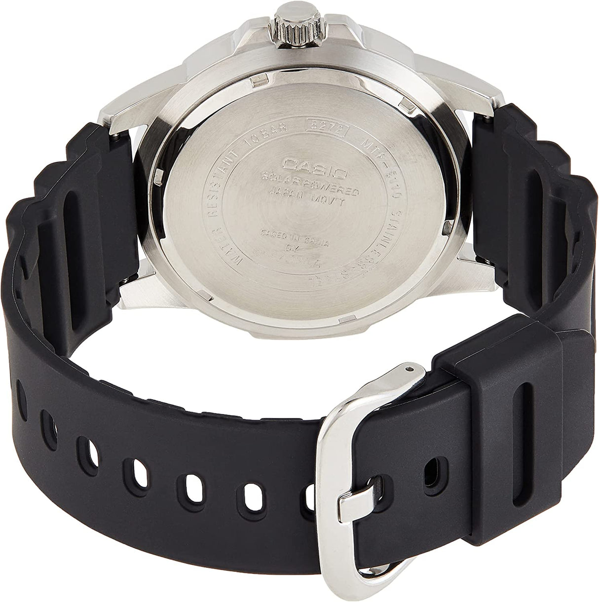 MTP-S110 Reloj Casio de hombre pulsera de resina 46 mm