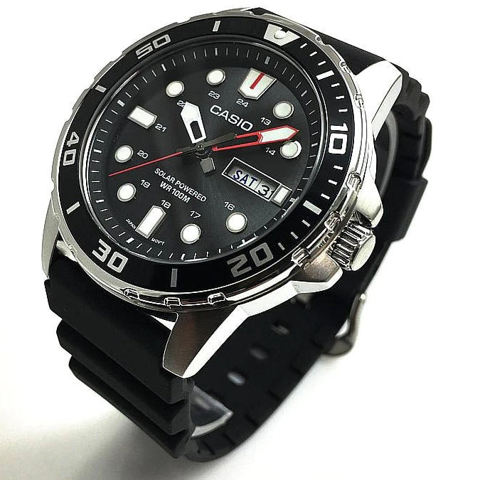 MTP-S110 Reloj Casio de hombre pulsera de resina 46 mm