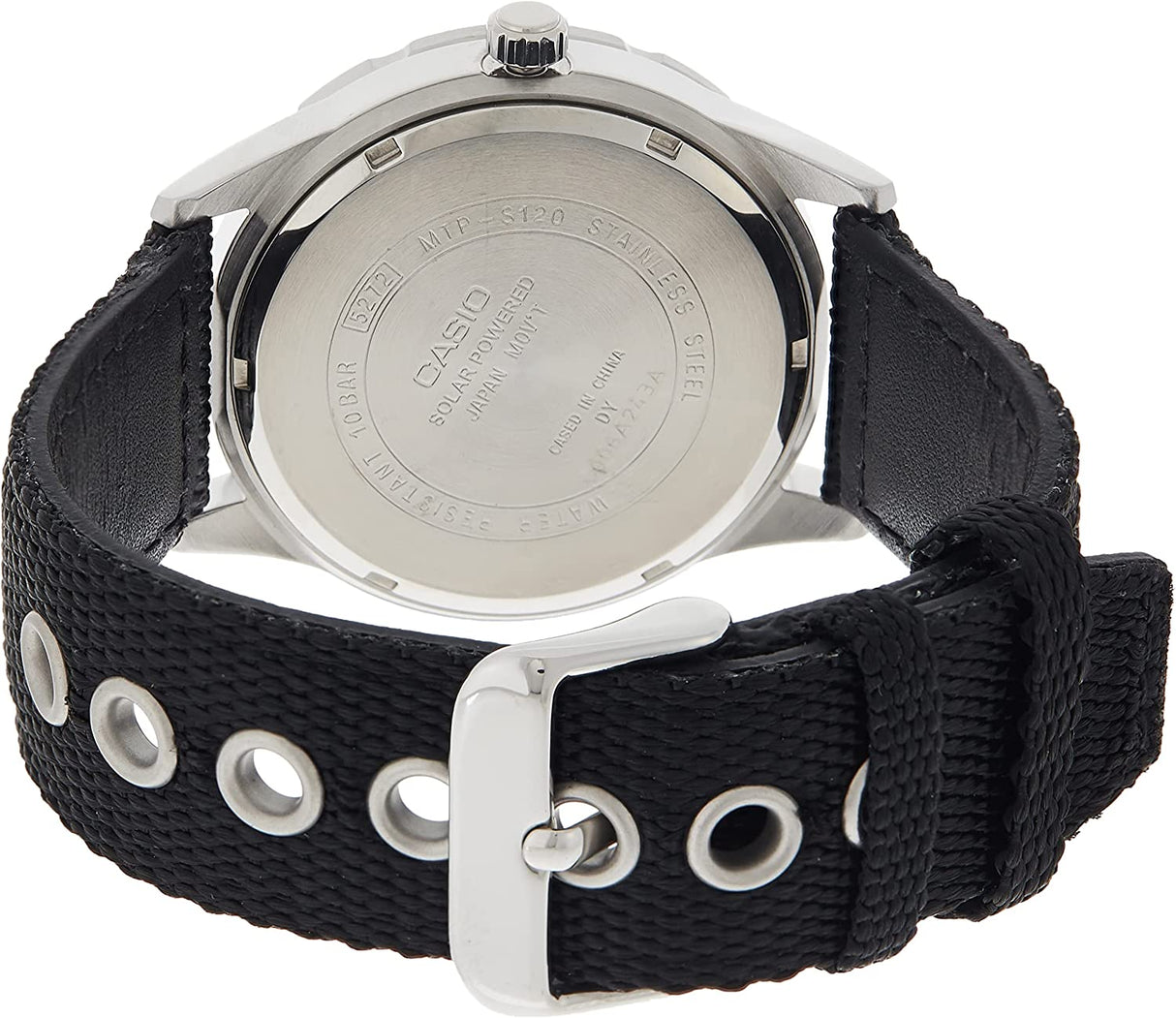MTP-S120 Reloj Casio de hombre pulsera de tela 49 mm