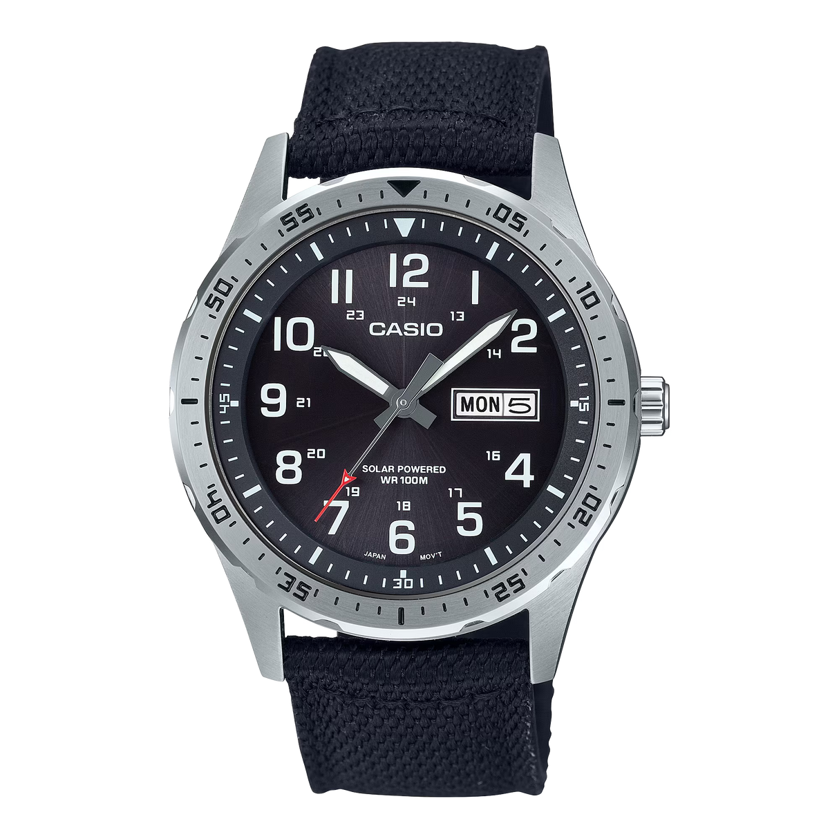 MTP-S120 Reloj Casio de hombre pulsera de tela 49 mm