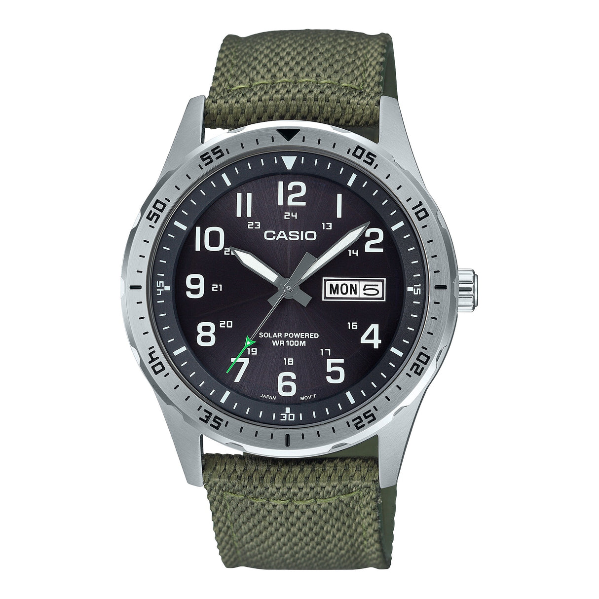 MTP-S120 Reloj Casio de hombre pulsera de tela 49 mm