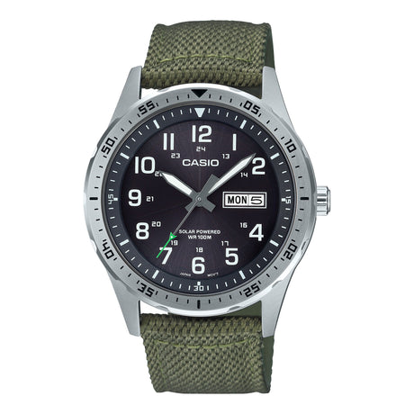 MTP-S120 Reloj Casio de hombre pulsera de tela 49 mm