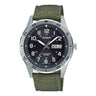 MTP-S120 Reloj Casio de hombre pulsera de tela 49 mm