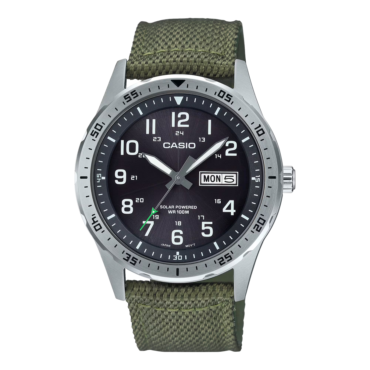 MTP-S120 Reloj Casio de hombre pulsera de tela 49 mm