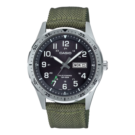MTP-S120 Reloj Casio de hombre pulsera de tela 49 mm