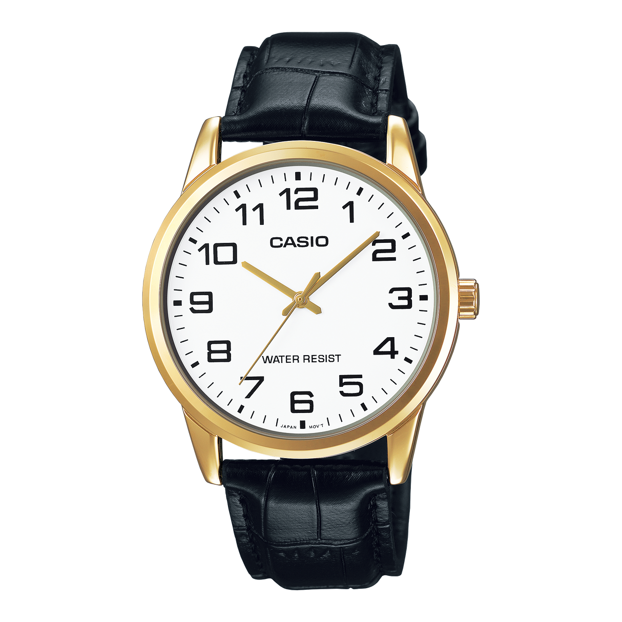 MTP-V001 Reloj Casio para Caballero Pulsera de Cuero Análogo