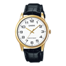 MTP-V001 Reloj Casio para Caballero Pulsera de Cuero Análogo