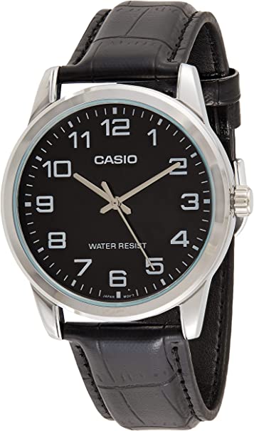 MTP-V001 Reloj Casio para Caballero Pulsera de Cuero Análogo