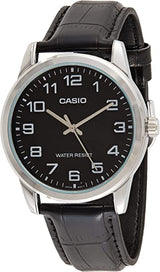 MTP-V001 Reloj Casio para Caballero Pulsera de Cuero Análogo