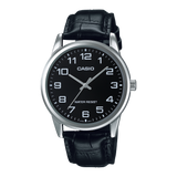 MTP-V001 Reloj Casio para Caballero Pulsera de Cuero Análogo