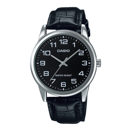 MTP-V001 Reloj Casio para Caballero Pulsera de Cuero Análogo