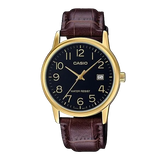 MTP-V002 Reloj Casio para Caballero Pulsera de Piel Análogo
