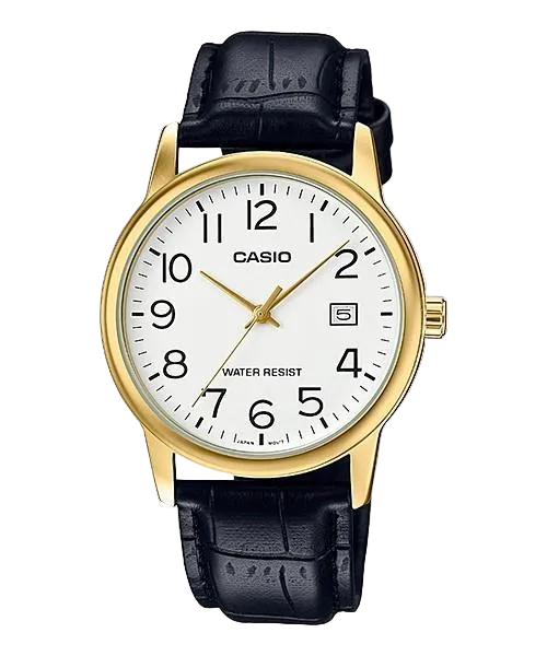 MTP-V002 Reloj Casio para Caballero Pulsera de Piel Análogo