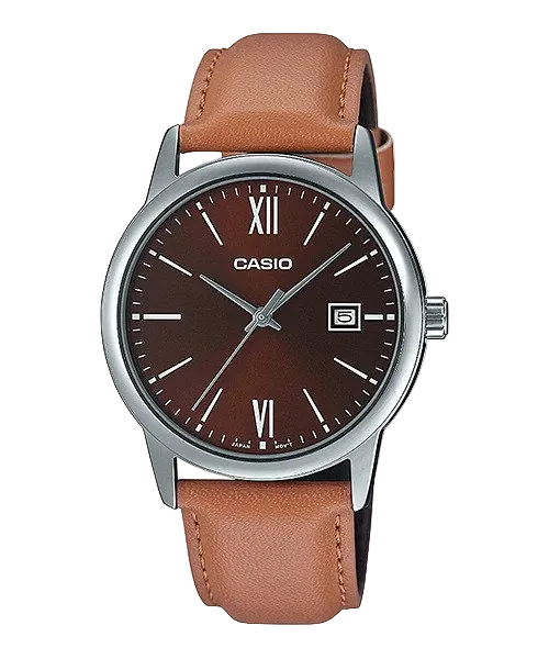 MTP-V002 Reloj Casio para Caballero Pulsera de Piel Análogo