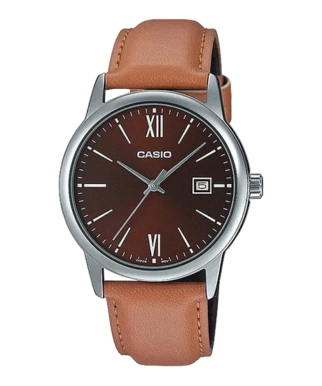 MTP-V002 Reloj Casio para Caballero Pulsera de Piel Análogo