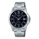 MTP-V004 Reloj Casio para Caballero Banda de Metal Análogo