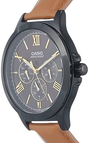 MTP-V300 Reloj Casio para Caballero Pulsera de Cuero Análogo