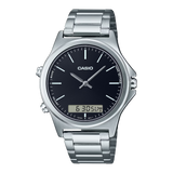 MTP-VC01 Reloj Casio para Hombre Pulsera de Metal Doble hora