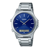 MTP-VC01 Reloj Casio para Hombre Pulsera de Metal Doble hora