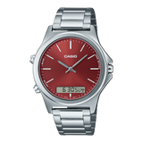 MTP-VC01 Reloj Casio para Hombre Pulsera de Metal Doble hora