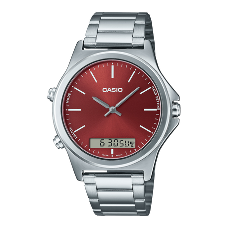 MTP-VC01 Reloj Casio para Hombre Pulsera de Metal Doble hora