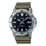 MTP-VD01-1EV Reloj Casio para Hombre Pulsera de Caucho Análogo