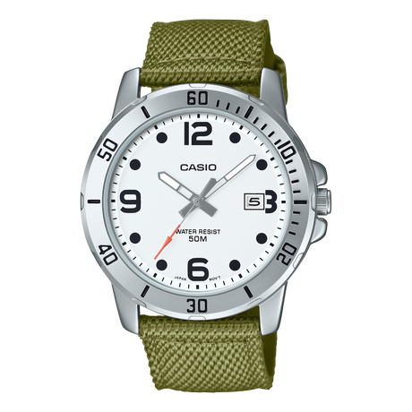 MTP-VD01C Reloj Casio de hombre correa de tela