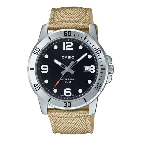 MTP-VD01C Reloj Casio de hombre correa de tela