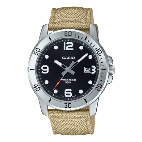 MTP-VD01C Reloj Casio de hombre correa de tela