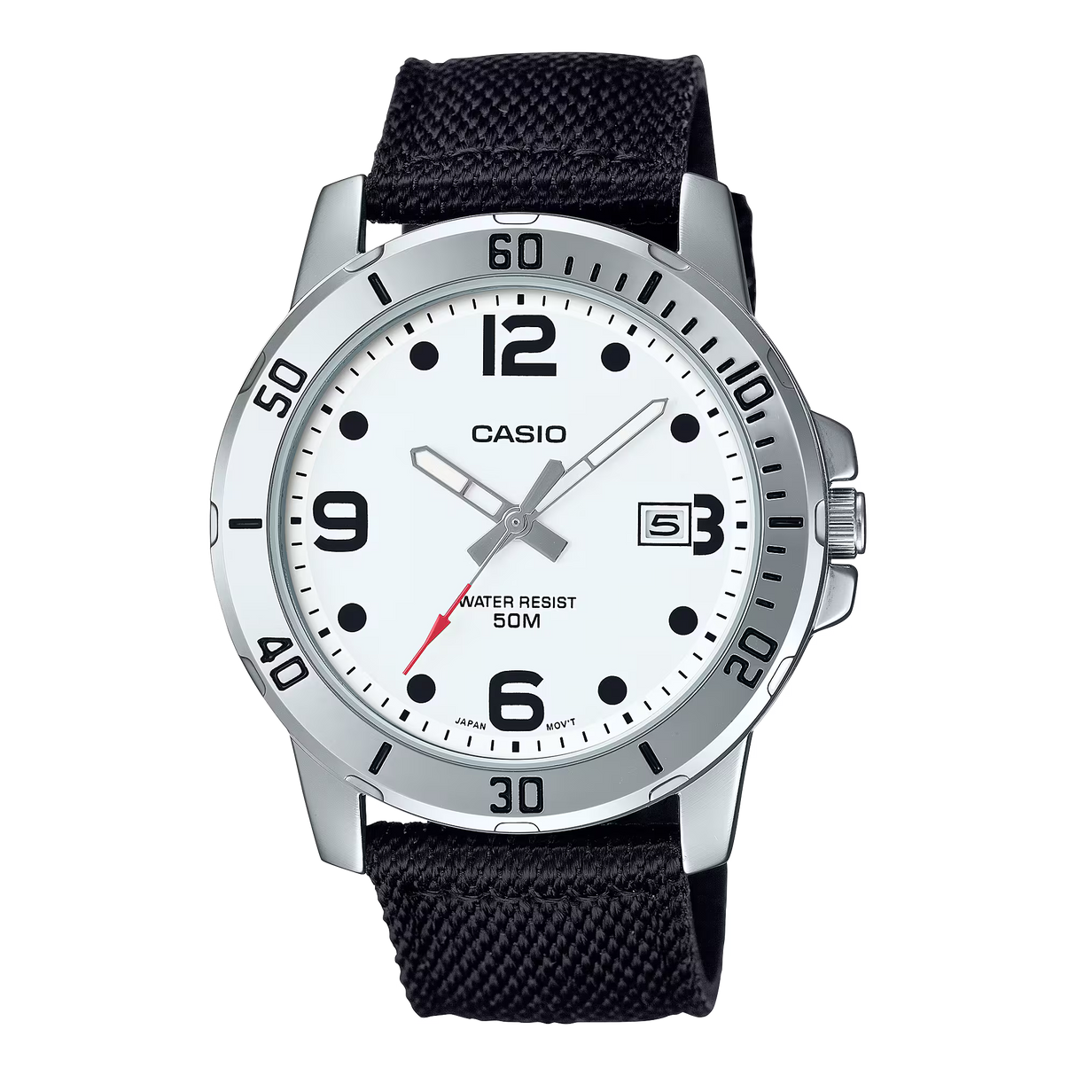 MTP-VD01C Reloj Casio de hombre correa de tela