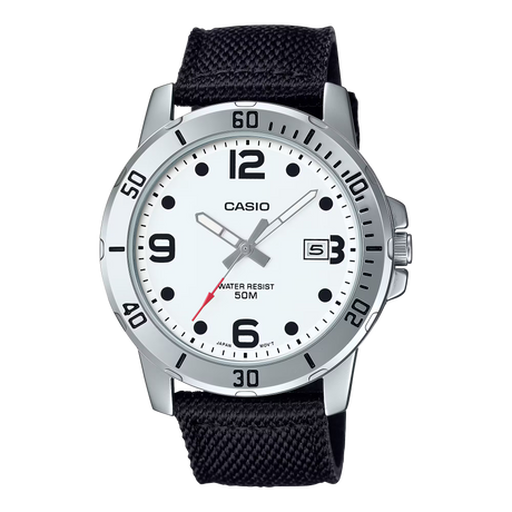 MTP-VD01C Reloj Casio de hombre correa de tela