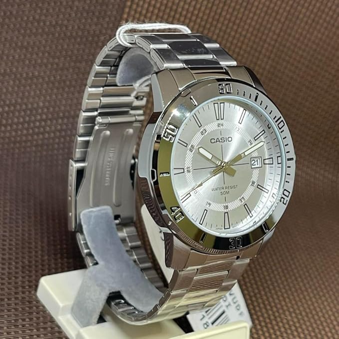 MTP-VD01D-7CV Reloj Casio para Hombre Pulsera de Metal Análogo