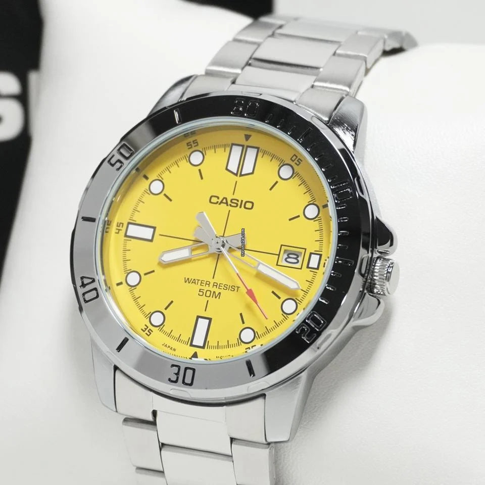 MTP-VD01 Reloj Casio para Hombre Pulsera de Metal Análogo