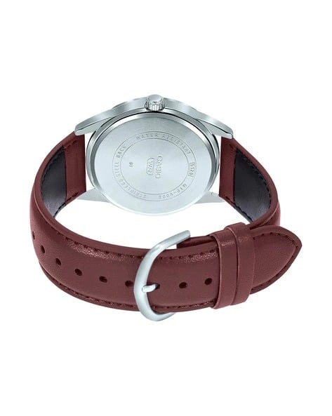 MTP-VD02 Reloj Casio para Hombre Pulsera de Cuero Análogo