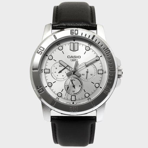 MTP-VD300 Reloj Casio para Hombre Pulsera de Cuero Análogo