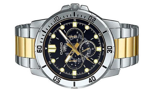 MTP-VD300 Reloj Casio para Hombre Pulsera de Metal Análogo