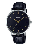 MTP-VT01 Reloj Casio para Caballero Pulsera de Cuero Análogo