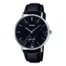 MTP-VT01 Reloj Casio para Caballero Pulsera de Cuero Análogo