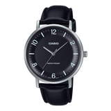 MTP-VT03 Reloj Casio para caballero pulsera de cuero
