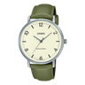 MTP-VT03 Reloj Casio para caballero pulsera de cuero