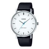 MTP-VT04L Reloj Casio para dama pulsera de cuero